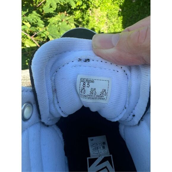 VANS FILLMORE HI WOMENS BUTTERFLY CHECKRBRD MULTI COLOR SIZE 8.5 - Picture 8 of 9